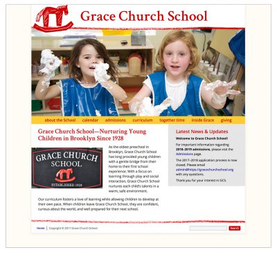 website / grace church school