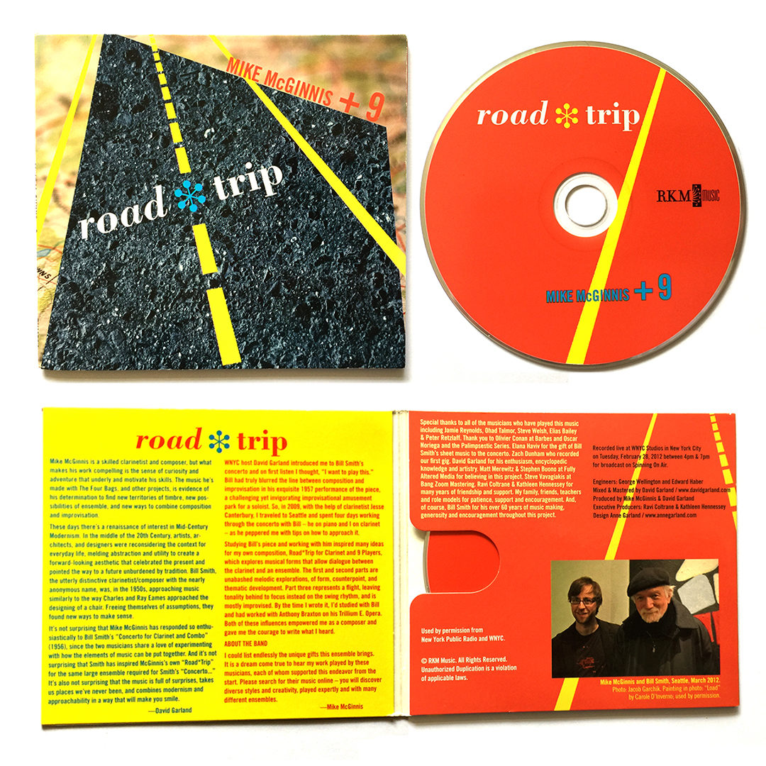 package design / roadtrip CD